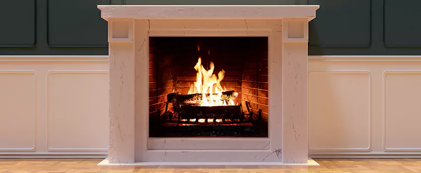 Decorative Electric Fireplace Installation in Kerrville, Texas