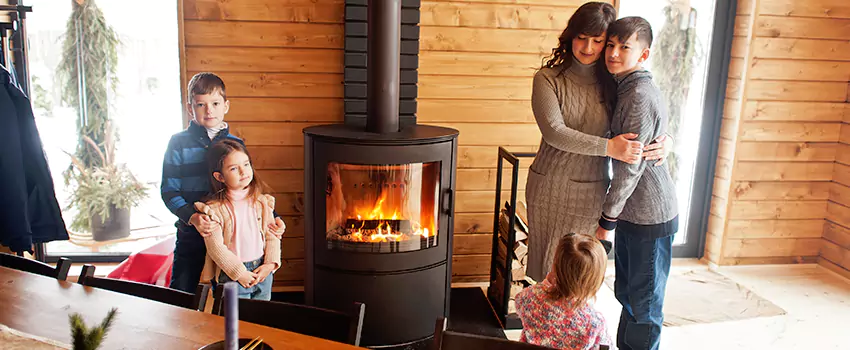 Morso Cast Iron Fireplace Insert Installation in Kerrville, Texas