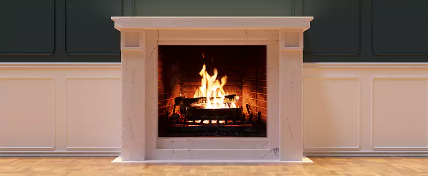 Open Flame Wood-Burning Fireplace Installation Services in Kerrville, Texas