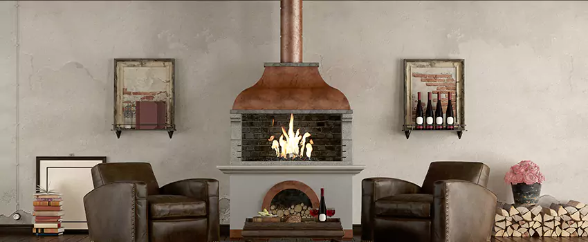 Thelin Hearth Products Providence Pellet Insert Fireplace Installation in Kerrville, TX