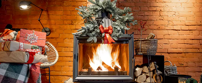 Travis Industries Linear Gas Fireplace Installation in Kerrville, Texas