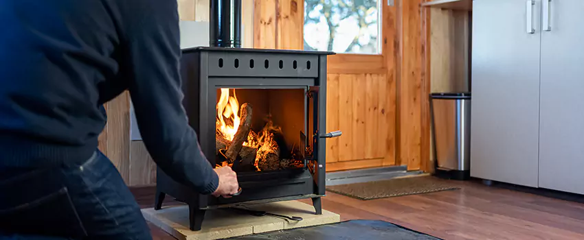 Open Hearth Wood Fireplace Installation in Kerrville, TX